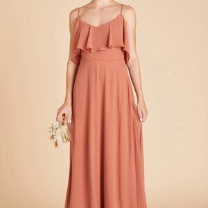 Birdy Grey Chiffon Terracotta Jane Convertible Bridesmaid Dress